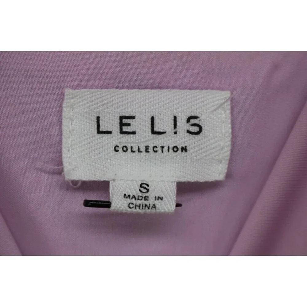 Le Lis Collection Anthropologie Purple Silky Mini Dress-Size Small